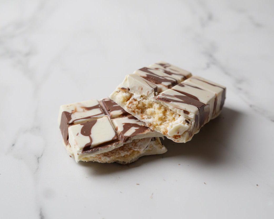 Zebra Bliss Stuffed Chocolate Bar