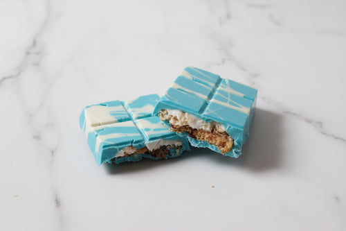Cookie Monster Crunch Stuffed Chocolate Bar