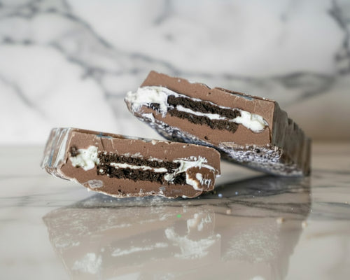 Cookie Cream Dream Stuffed Chocolate Bar
