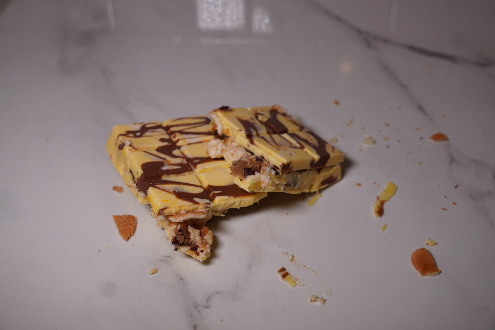 Grandma's Banana Puddin' Stuffed Chocolate Bar