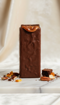 Brownie Bronze-Filled Chocolate Bar