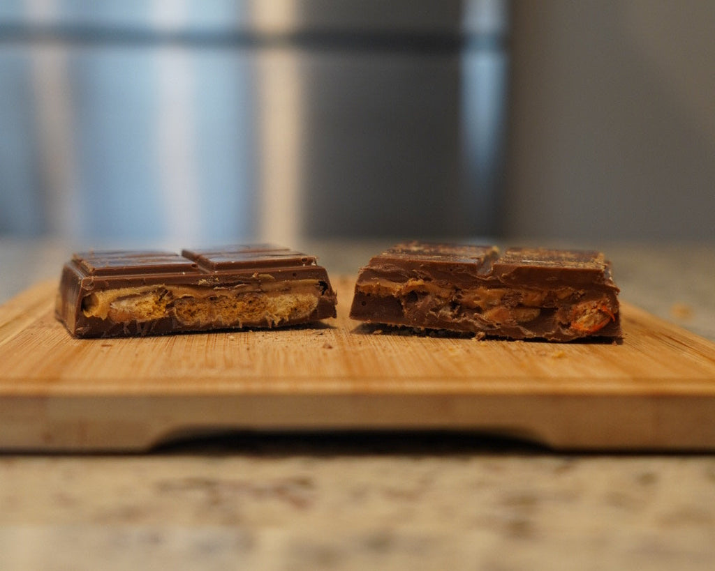 Reese Explosion Stuffed Chocolate Bar