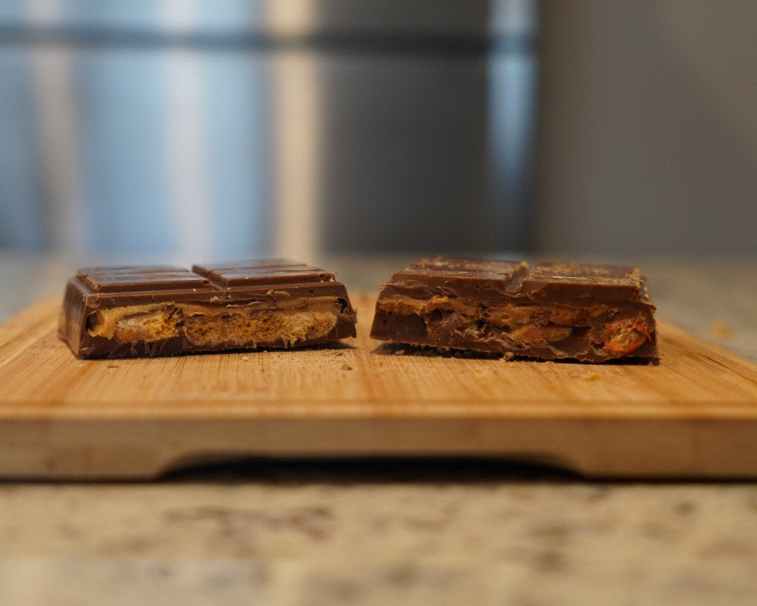 Reese Explosion Stuffed Chocolate Bar