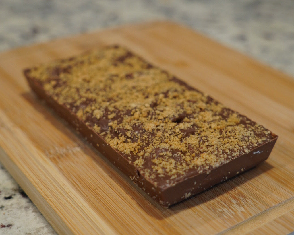 Smore's Stuffed Chocolate Bar